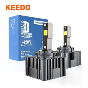 Светодиодные фары KEEDO 12800Lm 6000K-6500K Strong Canbus D1S D2S D3S D4S D5S D8S для Grand Cherokee