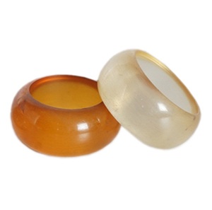 Porte-serviettes décoratifs en résine pour TABLE à manger, anneau de serviette en résine à bas prix - Product Image 2