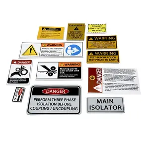 Flammadble Danger Diesel Vehicle Fuel Warning Stickers Sign