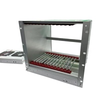ZSTC C-BOX Rittal Elma OMP 6+1U 7U Peralatan Komunikasi Kontrol Industri Server Chassis