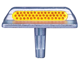 Cône de signalisation robuste en acier, homologué IP68, pour zones industrielles, terminaux de conteneurs et marques routières à fort trafic - Product Image 2