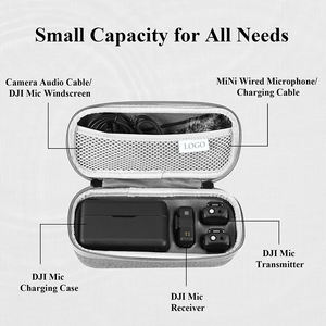 Mallette rigide de rangement Portable, sac de transport, accessoire Compatible avec le <span class=keywords><strong>Kit</strong></span> sans fil DJI Microphone DJI - Product Image 4