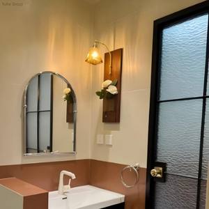 Modern High Quality Glass & Wooden Wall Lamp with <b>LED</b> <b>Light</b> Source Dimmable E27 Base <b>for</b> <b>Living</b> <b>Room</b> - Product Image 3