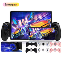 Manette de jeu sans fil Gamegaga D10/D10S BT avec poignée extensible, refroidissement par semi-conducteur, joystick de jeu pour PC, téléphone Android et iOS