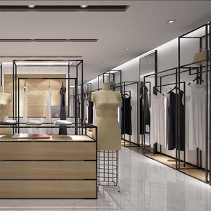 Appendiabiti da Parete in Legno, Porta Abiti e Pantaloni, Espositore per Vestiti - Product Image 5