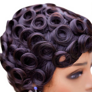 ใหม่2025 xzy วิกผมเอลฟ์<span class=keywords><strong>สั้น</strong></span>เวียดนามผู้หญิงสีดำติดกาวฟรีวิกผมสั้นสีดำธรรมชาติสีดำ - Product Image 2