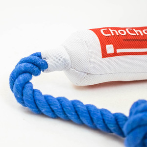 ChoCho Plush Chew <b>Toy</b> Toothpaste <b>Shape</b> Interactive Dog <b>Toy</b> Small Size Indoor Use - Product Image 1