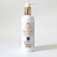Erlianbio glutathion vitamine c lueur rapide Blanchiment de la peau Lotion pour le corps vente en gros 250ml lotion gluta-c