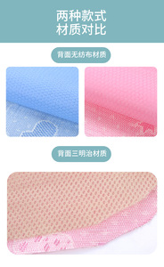 Matelas de couchage pour bébé, <span class=keywords><strong>transat</strong></span> pour nouveau-né, tapis de poussette 3D, en tissu, matériel de refroidissement, sec et lavable, - Product Image 4