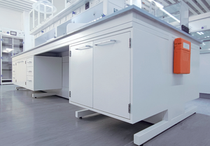 Langlebiger Chemie-Labortisch Arbeitsstation Krankenhaus-Stahl-Laborausrüstung Labortisch - Product Image 3