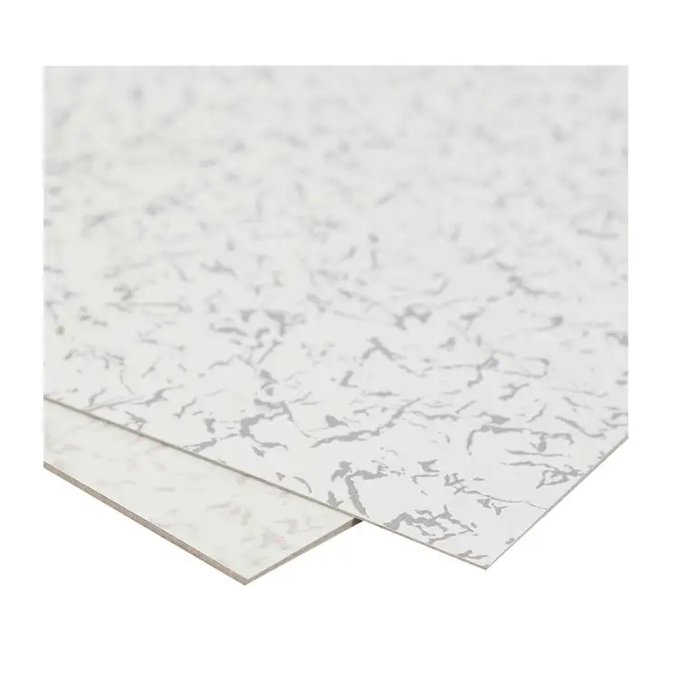 3D Ce blanc décoratif haute pression meubles italien mélamine panneau haute pression stratifié feuilles pour meubles