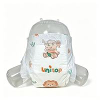 Pañales para Bebé Serie UNITOP, Talla Pequeña, Venta al por Mayor, Pañales de Algodón Puro con Logotipo Personalizado, Súper Absorbentes y Suaves
