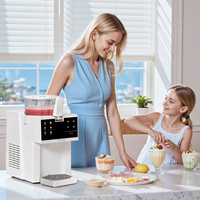 Máquina de Granizados Eléctrica Automática de 2L con 6 Funciones, Máquina de Bebidas Congeladas para Uso Doméstico y Hotelero