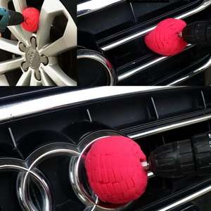 Almohadillas de pulido Audi, bolas de pulido de 6 mm, esponja suave cónica para amoladora, no abrasiva - Product Image 1