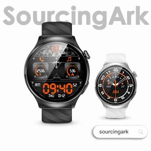 Sourcingark Alloy Case Magnetic Charging <b>Round</b> Dial Smart Watch Reloj Inteligente for Unisex Daily Use MT600 - Product Image 1