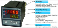 Controlador de temperatura de horno industrial con 0.3% de precisión, personalizado, y ODM OEM, soporte de salida de relé infrarrojo/térmico/digital