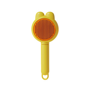 Dog and <b>cat</b> grooming comb, detangling and loose hair removal tool, pet self-cleaning comb, <b>massage</b> comb, special pet hair - Product Image 5