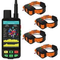Collier GPS étanche pour chien ESEEK, traceur intelligent, émetteur-récepteur VHF / 4G, traceur GPS pour animaux de compagnie