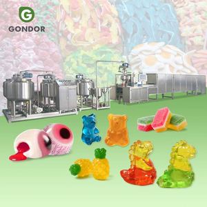 Vitamins Gummies Bear Gummy Maker Auto Maquina Gomitas New Design Automatic <b>Candy</b> Make <b>Machine</b> Production Linw - Product Image 1