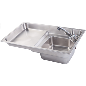 Cuisinière à <span class=keywords><strong>gaz</strong></span> pour camping-car avec couvercle en verre, accessoires pour camping-car, cuisinière à <span class=keywords><strong>gaz</strong></span> pour yacht avec évier intégré pour camping-car et <span class=keywords><strong>fourgon</strong></span> aménagé - Product Image 3