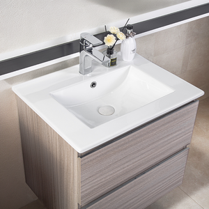 Lavabo de superficie sólida clásico Jetman, mueble de baño, lavabo de tocador, lavabo de mesa de cerámica - Product Image 2