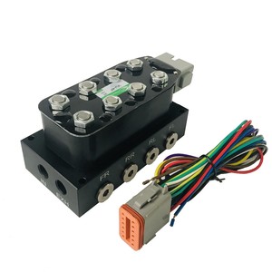 Bloque de válvula solenoide de suspensión de suspensión neumática VU4 1/4 3/8 Colector VU4 - Product Image 3