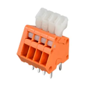SKPP-0.5 are terminal spring connectors, lever and leverless, for installation on printed circuit boards with a connected wire
