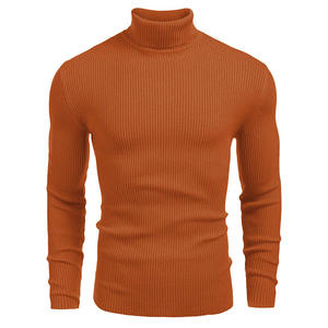 Corset hommes chandails automne doux chaud pull <span class=keywords><strong>col</strong></span> <span class=keywords><strong>roulé</strong></span> pull hiver à manches longues tricot <span class=keywords><strong>col</strong></span> <span class=keywords><strong>roulé</strong></span> hommes - Product Image 2
