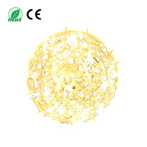 LED Vine <strong>Ball</strong> <strong>Lights</strong> Festive Outdoor Christmas Sphere Lighting Landscape Hanging Tree Decorations Street Illumination <strong>String</strong> - Product Image 6