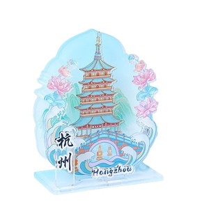 Support de signalisation en acrylique transparent personnalisable pour merchandising de groupe <span class=keywords><strong>Mayday</strong></span>, avec fentes sur mesure et support rotatif, vente en gros Chine - Product Image 5