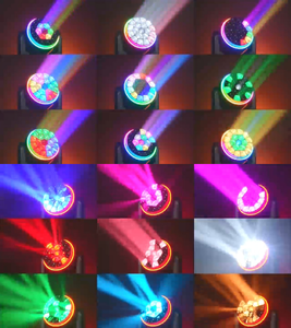 Halo Strip Ring Circle Effect 19x40 w Led Big Bee Eye K15 B Eye 19x40 Wash Zoom Moving Head Light pour Club Stage Wedding Party - Product Image 5