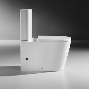 Inodoro de Dos Piezas con Doble Descarga, Marca ARROW, Cerámica de Foshan, Moderno, con Sifón en P, Autolimpiable, Asiento con Cierre Suave UF, Garantía de 5 Años - Product Image 3