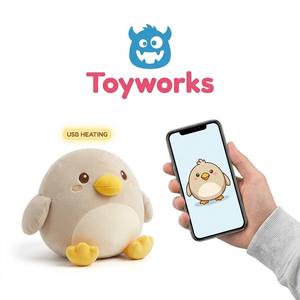 Calentador <span class=keywords><strong>de</strong></span> Manos Portátil <span class=keywords><strong>de</strong></span> Peluche con Forma <span class=keywords><strong>de</strong></span> Pollito, USB, Personalizable, Cálido y Acogedor para el Invierno, Juguete Térmico con Diseño <span class=keywords><strong>de</strong></span> Mascota - Product Image 1