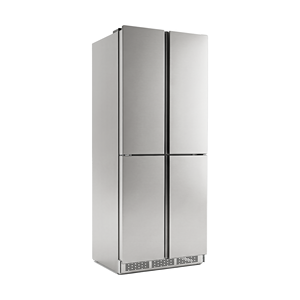 Réfrigérateur encastrable 355L, porte française, No Frost, Classe 1 CE, autoportant, en acier inoxydable, élégant, multi-portes, pour usage domestique - Product Image 3