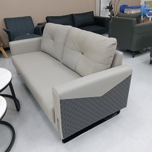 Juego de Sofás Modernos Minimalistas para Sala de Estar 1+1+3, Muebles de Oficina con Revestimiento de Silicona y Mesa de Centro RC2403 - Product Image 2