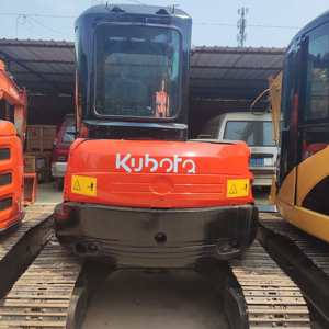 รถขุดไฮดรอลิกแบบตีนตะขาบ KX155 5 ตัน ผลิตในญี่ปุ่น พร้อมเครื่องยนต์ มอเตอร์ ปั๊ม เกียร์  ใช้งานน้อย  พร้อมตลับลูกปืนสำหรับงานหนัก - Product Image 4