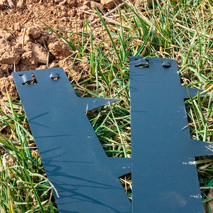 Bordure décorative de <span class=keywords><strong>jardin</strong></span> en acier Corten découpée au laser pour parterres de fleurs - Product Image 5