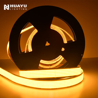 Tira de LED COB de Alta Densidad con 1600 LED, 5 Filas, Luz Lineal Uniforme sin Puntos para Iluminación de Proyectos Comerciales de Alta Calidad
