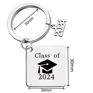 Elegante Accessorio per la Laurea, Portachiavi Laurea Classe 2026, Ciondolo Portachiavi in Acciaio Inossidabile Durevole, Ricordo per Infermieri e Avvocati - Product Image 6