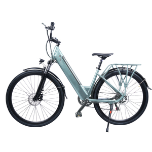Bicicleta Eléctrica Urbana Vintage OEM para Adultos, 36V 250W, Batería LG, 28 Pulgadas, Bicicleta de Ciudad - Product Image 4