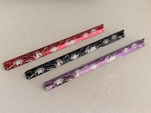 Regla Triangular de Medición para Construcción con Diseño de Pez Dorado, Escala en Pulgadas, Tamaño Real - Product Image 2