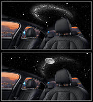 Projecteur d'étoiles USB pour voiture 2026, le plus récent, lumière LED réglable pour une ambiance étoilée, lumière décorative romantique pour le toit de la voiture