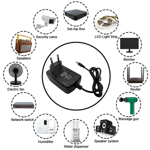 Chất lượng cao nhà sản xuất <span class=keywords><strong>Power</strong></span> adapter 6V 2A DC <span class=keywords><strong>Power</strong></span> Adapter EU chúng tôi cắm 12 Wát cung cấp điện cho Router đèn <span class=keywords><strong>LED</strong></span> - Product Image 3