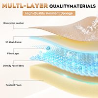 Fauteuil de tatouage électrique chauffant beige, lit de beauté pour esthéticienne, table de massage médical et de physiothérapie