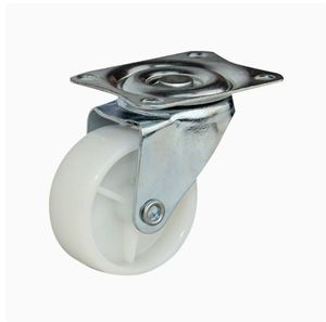 Roues à roulettes industrielles légères en polyuréthane de 2 pouces, filetage M8 de 2,5 pouces, <span class=keywords><strong>nylon</strong></span> de 3 pouces, capacité de charge de 100 kg, rouleau à billes - Product Image 3