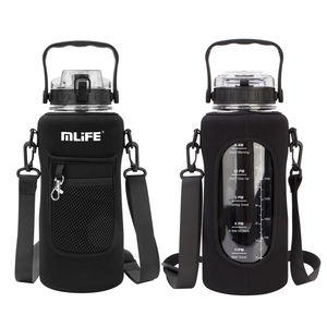 เหยือกน้ำออกกำลังกายแบบ Tritan ขนาด<span class=keywords><strong>2.2</strong></span>ลิตร, กระเป๋าใส่ของมีหูหิ้วสำหรับใส่ของขนาด64ออนซ์ - Product Image 1