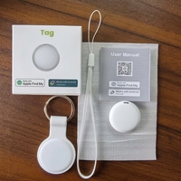 Positionnement précis Mini Locator Dispositif anti-perte intelligent Fonctionne avec Apple Find My pour les portefeuilles de sac à dos Keys