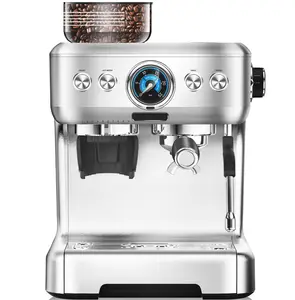Good Quality 20 Bar Espresso Coffee Maker 2.7L Coffee Machine Automatic Commercial Coffee Machine With Grinder