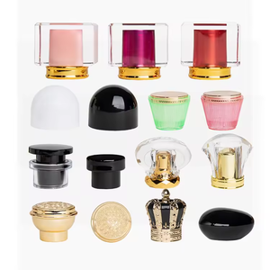 Capuchon de parfum de luxe FEA15 en plastique avec fonction anti-déversement, ouverture facile, en PP, impression sérigraphique - Product Image 2