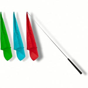 Lightweight Portable High-Visibility Group Leadership <b>Banner</b> with Logo/Text Custom Tour Guide Flag - Product Image 1